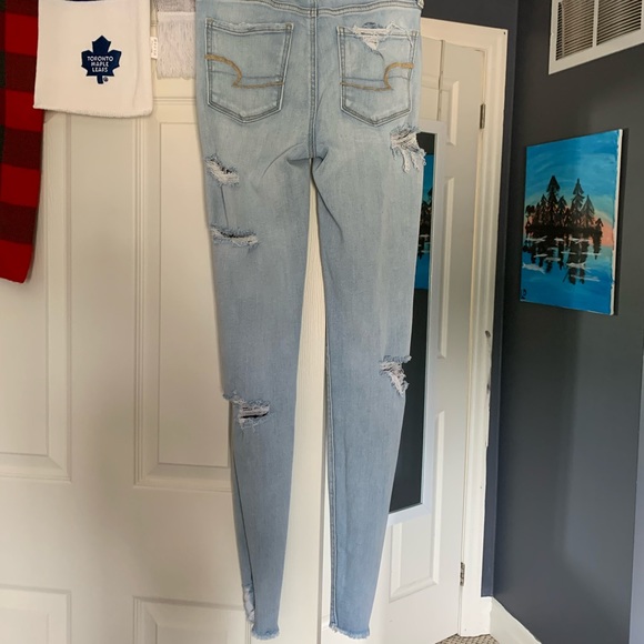 America Eagle Ne(X)t level stretch Jeans - Picture 2 of 3